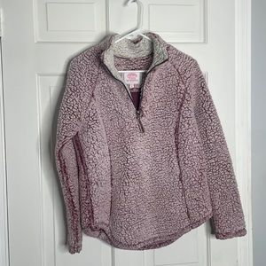 Cozy Sherpa quarter zip